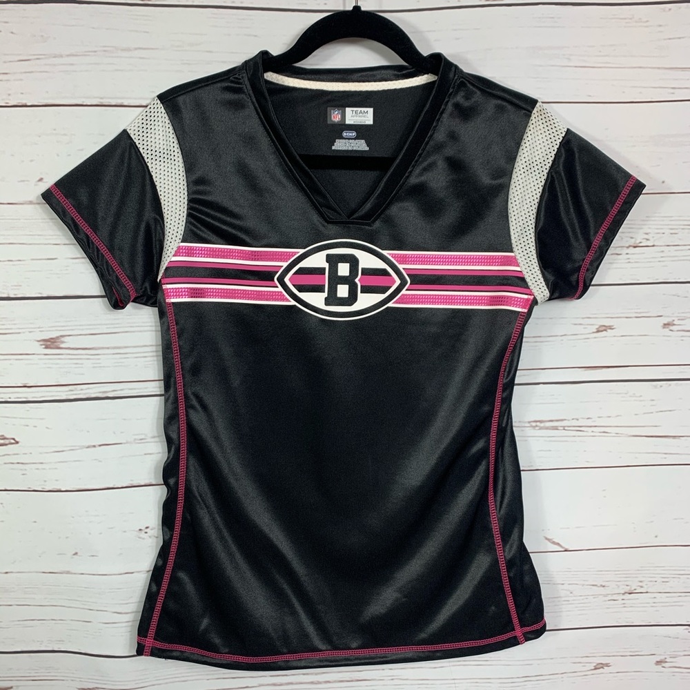 NFL Jersey B Team Special Pink Women’s Cap Sleeve